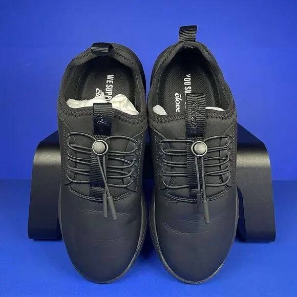 Clove Classic Healthcare Nursing Shoes All Black Sneakers Comfort‎ 6 - Picture 2 of 7